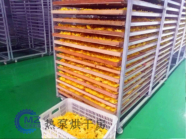 菊花烘干房客戶現(xiàn)場(chǎng)